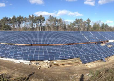 Renewable Energy Solar Farm, Pole Barn Installation