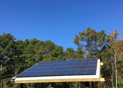 Solar Pole Barn in Plymouth installed by Cotuit Solar