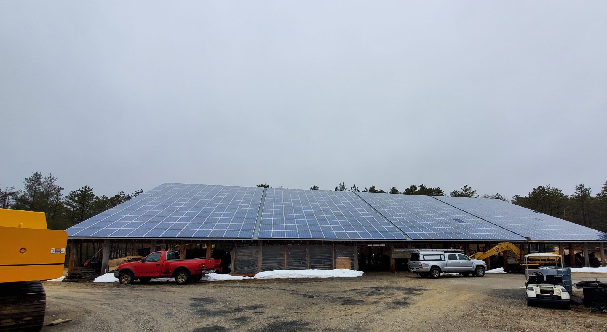 Solar Pole Barn & Solar Ground Mount Installations Cape Cod - Cotuit Solar